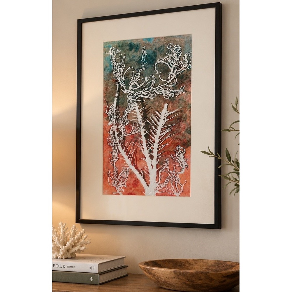 Cystoseira Ericoides Framed Print by Bassett Mirror Company